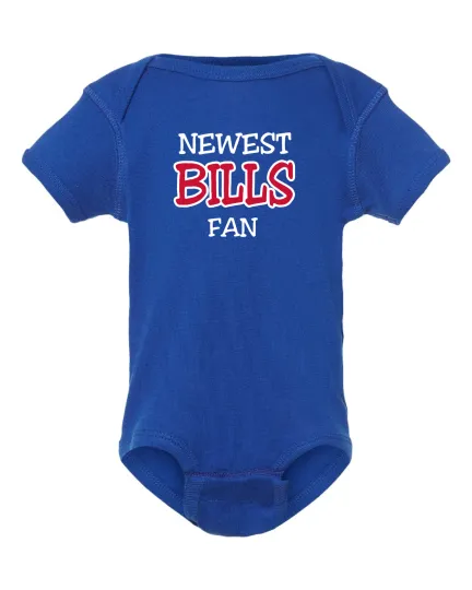 Discover Newest Buffalo Bills Fan Baby Bodysuit