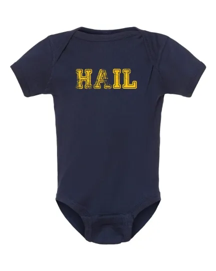 Discover Michigan Wolverines Fan HAIL Baby Bodysuit