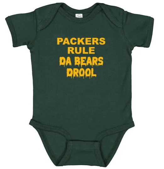 Discover Funny Team Rules Rival Drools Baby Bodysuit