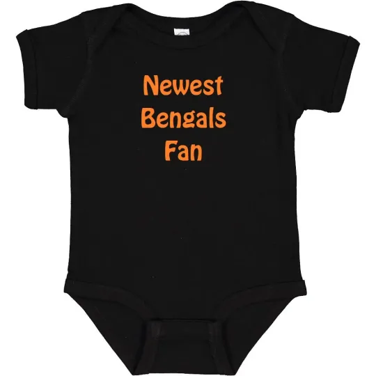 Discover Newest Bengals Fan Baby Bodysuit