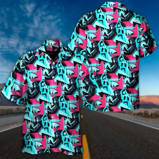 Discover Disney Star Wars TALE OF TWO JEDI Hawaiian Shirt Summer Beach Aloha