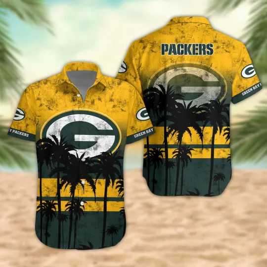 Discover Green Bay Packers Desert Sunset Hawaiian, Gift For Fans, Gift For Friends