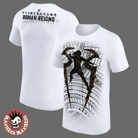 Discover Wrestling Entertainment Roman Reigns New Tribal Logo 3D T-Shirt