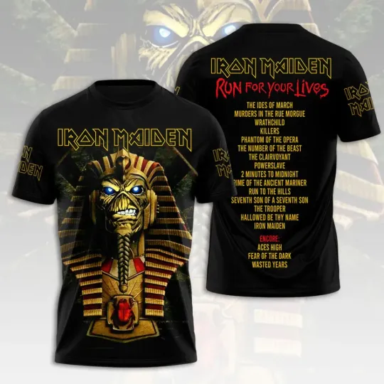 Discover Maiden 2026 World Tour 3D Apparel