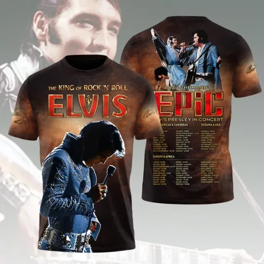 Discover Elvis Presley 3D T-Shirt