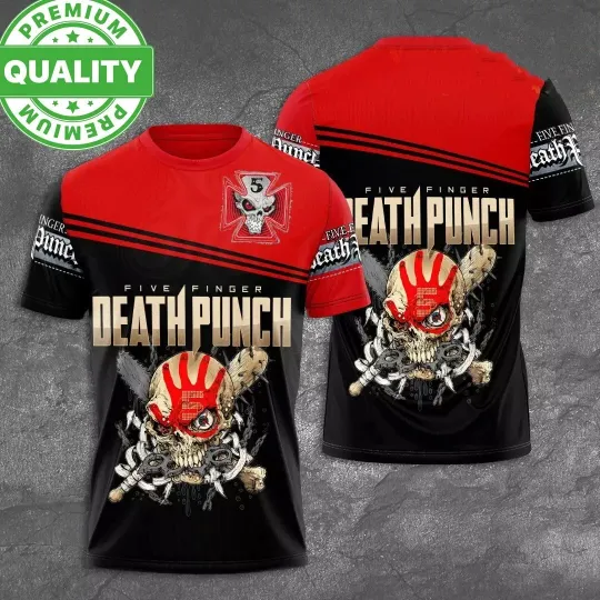 Five Finger Death Punch 3D AOP Shirt