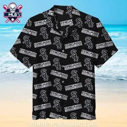 Discover Chicago Baseball White Team Soxx Black Elegance Hawaiian Shirt