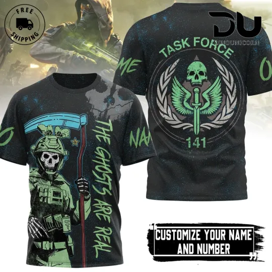 Call Of Duty Ghosts 3D T-Shirt