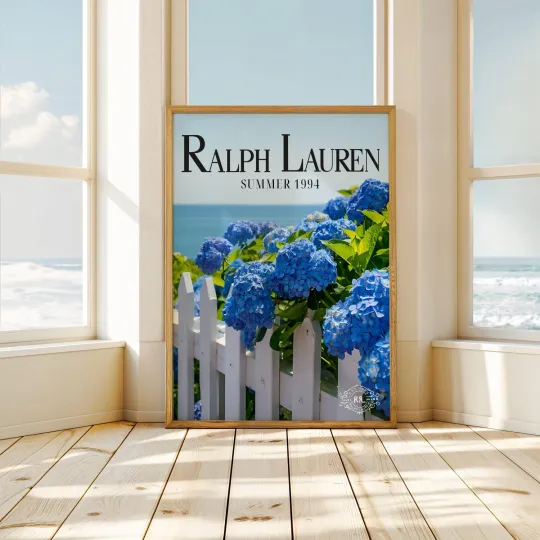 Polo Ralph Lauren Nantucket Summer Wall Art Poster