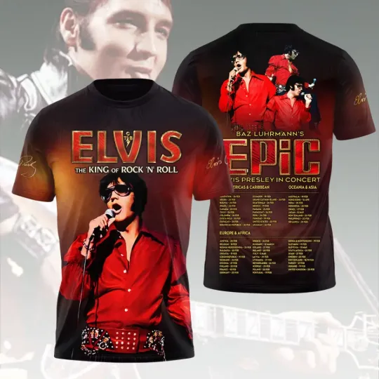 Discover E Presley 3D Apparel T shirt