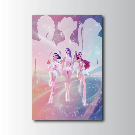 Discover Kpop Demon Hunter Vertical Poster