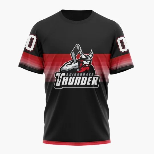 Discover Personalized Adirondack Thunders 2026 Special Gradient Design 3D Hockey Fan