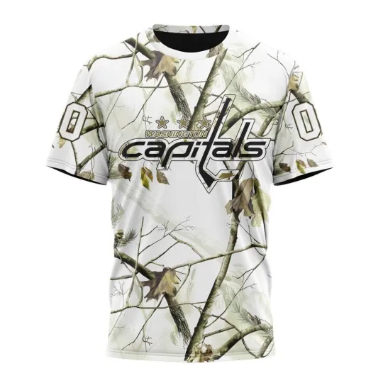 Discover Personalize Washington Capitalss Special White Winter Hunting Camo 3D Hockey Fans