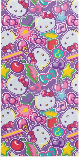 Hello Kitty and Friends Cherry Summer Beach Towel