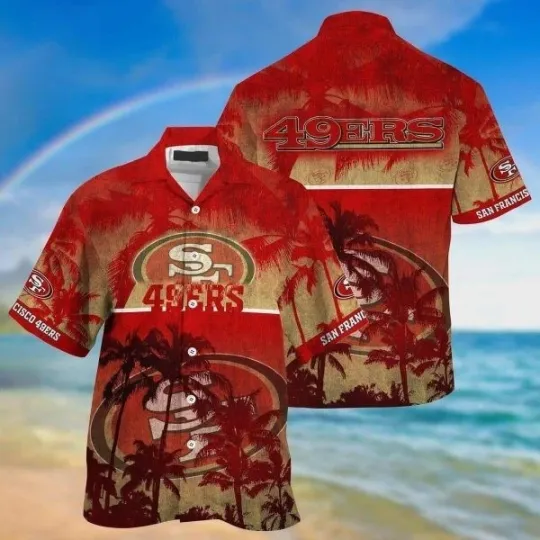 Discover San Francisco Football Team 49erss Hawaiian Shirt Summer Gift For Friend, Hawaii