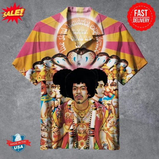 The Jimi Hendrix Experience Bold As Love Hawaiian Shirt
