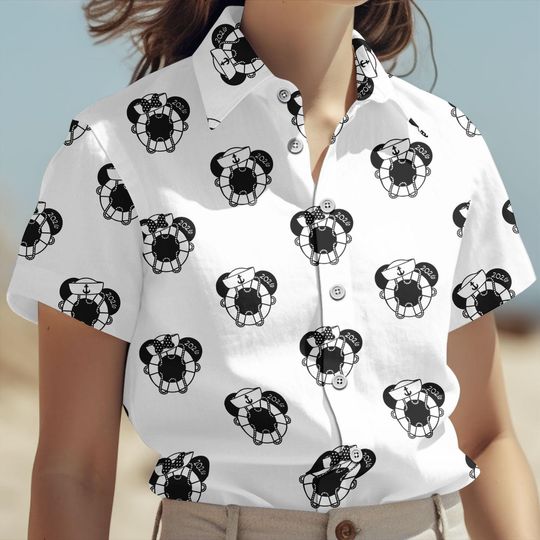 Discover Disney Hawaiians Mickey Minnie Donald Goofy Summer Shirt for Men and Women
