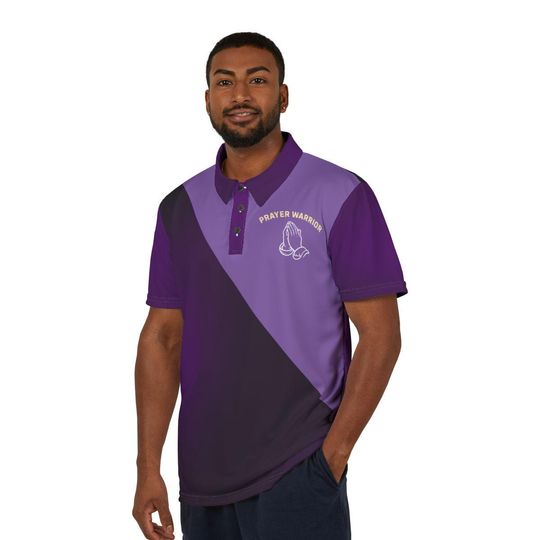Discover Unisex Prayer Warrior Polo Shirt | Praying Hands Crest/ Easter,  Faith shirt