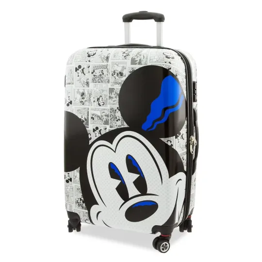 Discover Disney Parks Mickey Comic Luggage Spinner Suitcase Cover Unisex Mouse