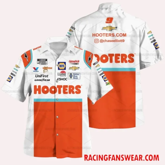Discover Chase Elliott Nascar Racing 2022 Hooters Hawaiian S