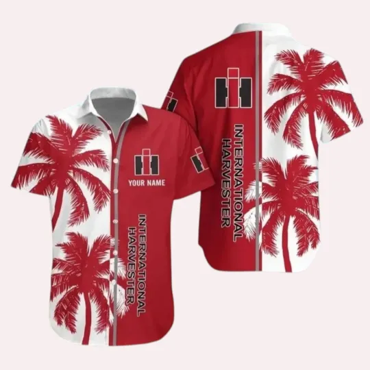 Discover International Harvester Hawaiian Shirt Summer Button-Up 2025