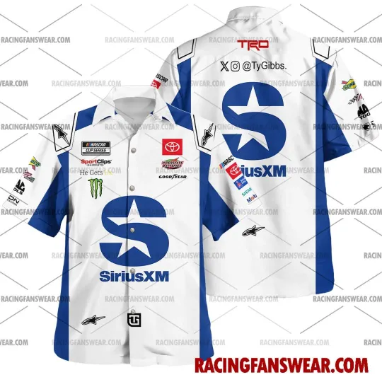 Discover Ty Gibbs Nascar Racing 2024 Uniform  Hawaiian Shirts