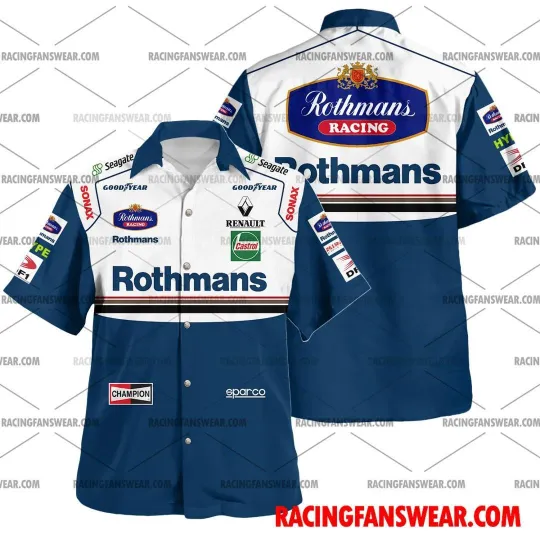 Discover Jacques Villeneuve Formula One Racing 1997 Rothmans Uniform  Hawa