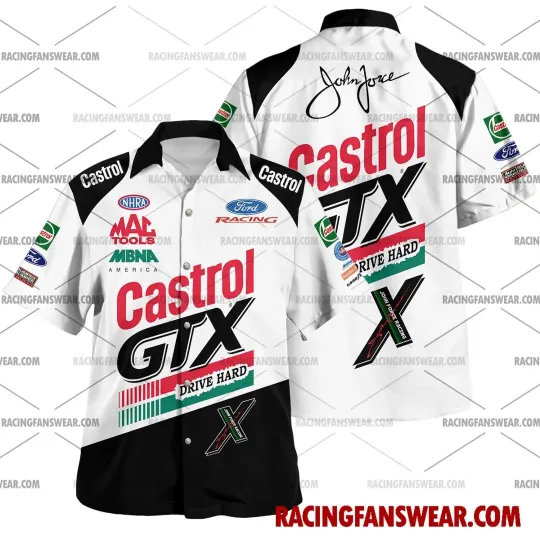Discover John Force NHRA Racing 2001  Hawaiian Shirts, Racing 2001 Casual Shirt For Men