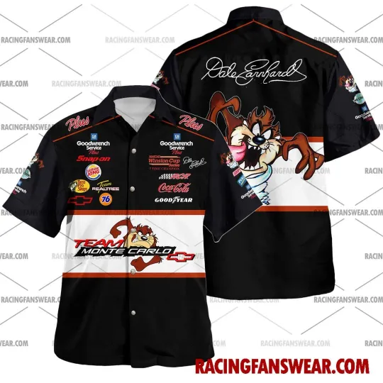 Discover Dale Earnhardt Nascar Racing 2000 Uniform  Hawaiian Shirts