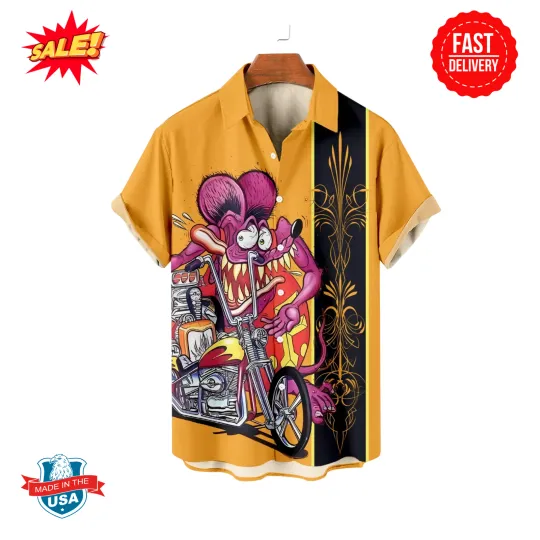 Discover Rat Fink Summer Hawaiian Shirt
