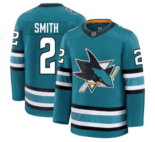 Will Smith San Jose Sharks Men's Hockey Jersey