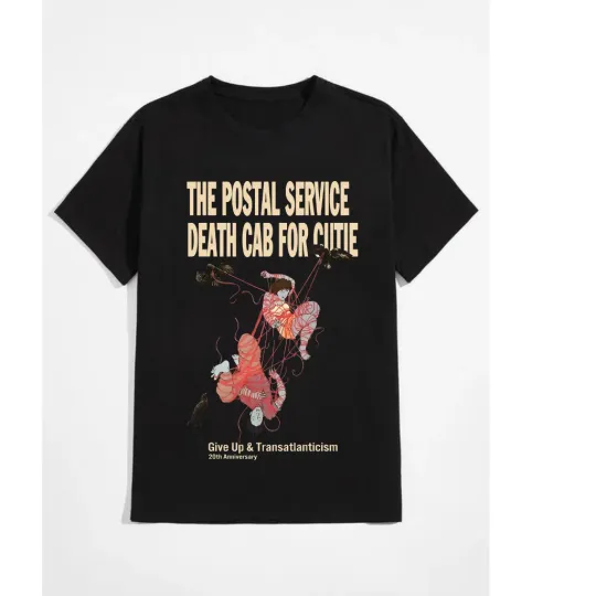 Discover Death Cab for Cutie 2023 Postal Service 20th Anniversary Tour T-Shirt