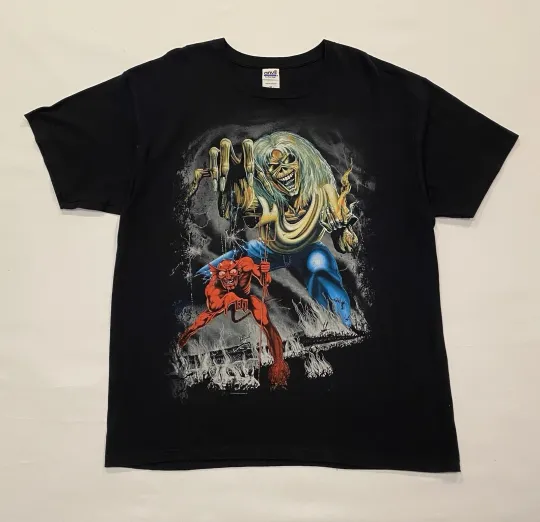 Discover Rare Vintage Iron Maiden Maiden England 2012 Tour T-Shirt