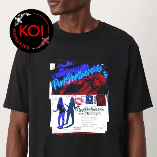 Discover PinkPantheress Europe UK 2026 Tour Dates Unisex T-Shirt
