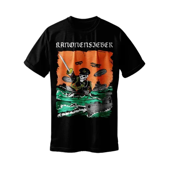 Discover Kanonenfieber 2026 Tour T-Shirt Soldatenschicksale Metal Tee
