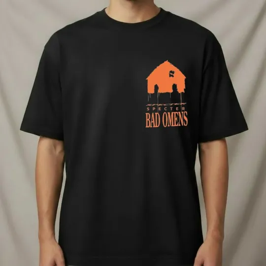 Bad Omens Do You Feel Love Tour 2026 T-Shirt House Ghost Graphic Tee