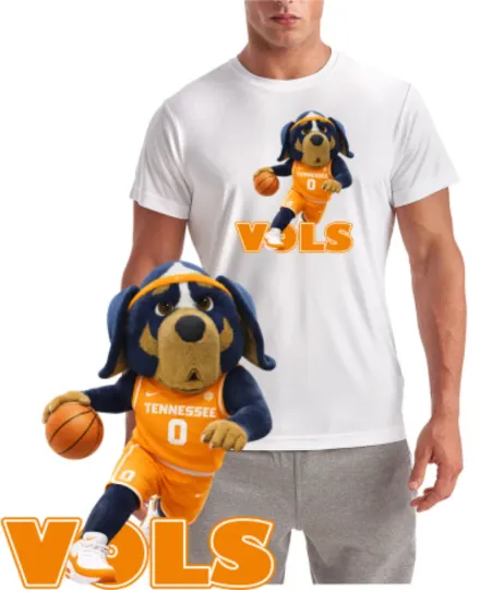 Discover Vols College Basketball Mascot T-Shirt