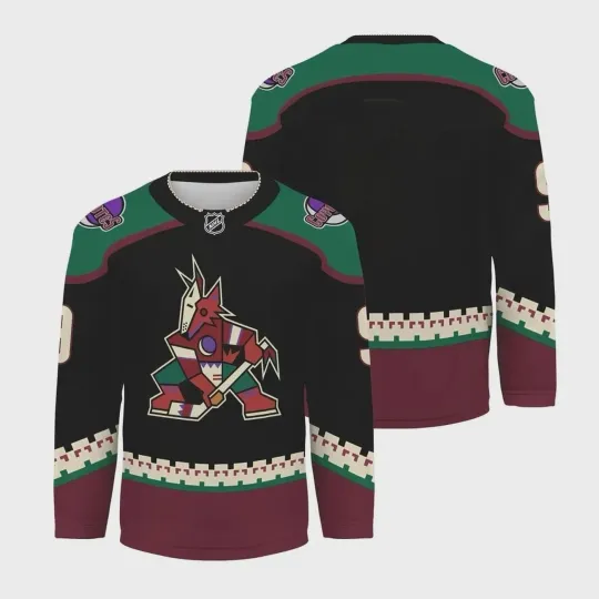 Discover Personalized 3D Arizonna Hockey Jersey – Stitched Custom Name & Number Shirt