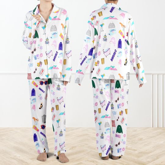 Discover Real Housewife Of Salt Lake City Pajama Set For Women, RHOSLC Inspired PJs, Bravo Fan Gift, Housewives Lounge Set, Funny Christmas Sleepwear