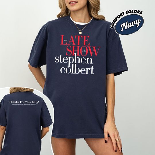 Discover The Last Show Stephen Colbert Charity 2026 Shirt