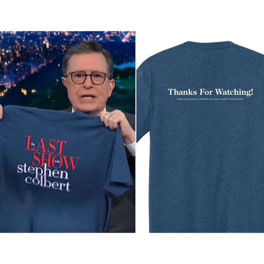 Discover The Last Show With Stephen Colbert 2026 T-shirt