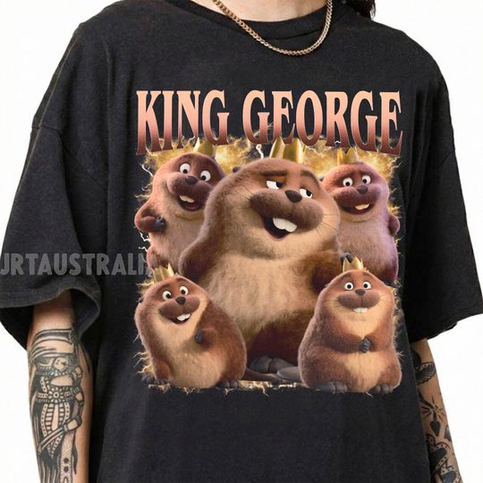 Discover King George Shirt, King George The Beaver Shirt, Disney Pixar Hoppers Fan Gift
