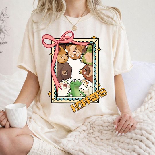 Discover Funny Pond Crew Hopper Tom Lizard Beaver Comfort Color Tee, Disneyland Family Vacation Trip 2026