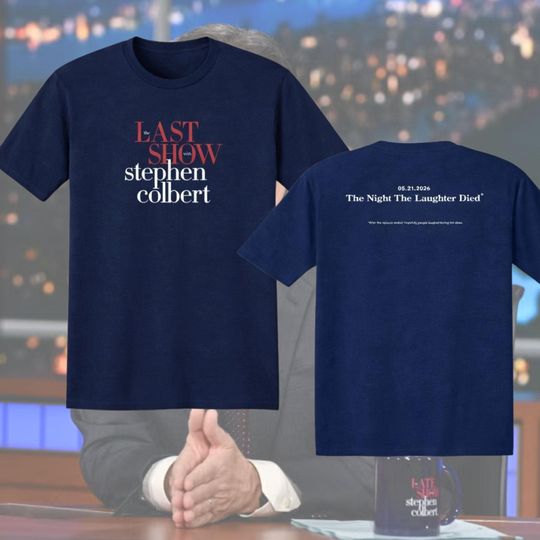 Discover The Last Show With Stephen Colbert 2026 T-shirt