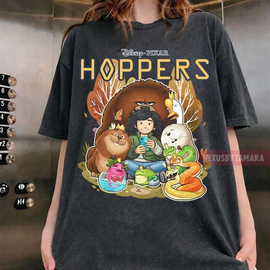 Discover Disney Pixar Hoppers Shirt, Hoppers Characters Shirt, Disney Movies Shirt, Disney Vacation Family Shirt