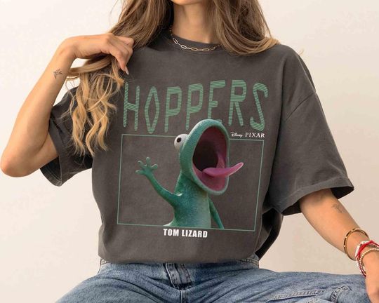 Discover Disney Pixar Hoppers Movie 2026 Shirt, Tom Lizard Emotions, Disney Family Vacation Trip