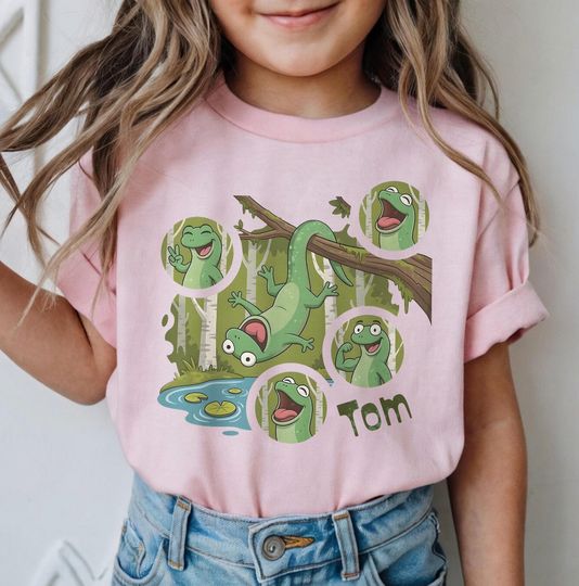 Discover Retro Tom Lizard Hoppers 2026 Shirt, Pixar Hoppers Movie Tee, Funny Disney Lizard Shirt