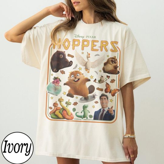 Discover Retro Disney Pixar Hoppers Shirt, Disney Family Vacation Matching Trip 2026 Shirt, Mabel and Friends