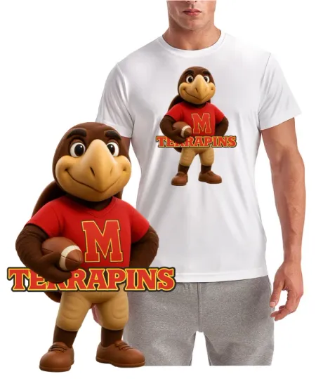 Discover Maryland Football Mascot T-Shirt