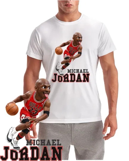 Discover Basketball Player Cartoon Style T-Shirt